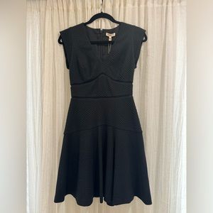 Black mini dress